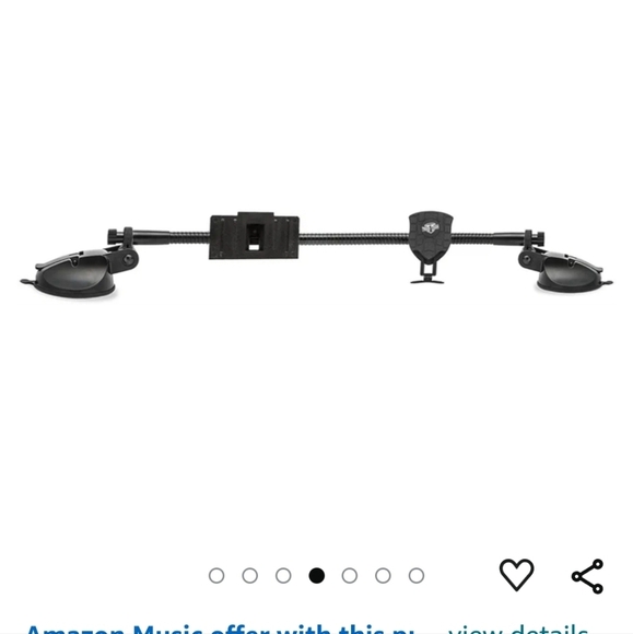 Bracketron HD (Heavy-Duty) Gear Rack PRO Portable Dash & Window Mount - Picture 3 of 5